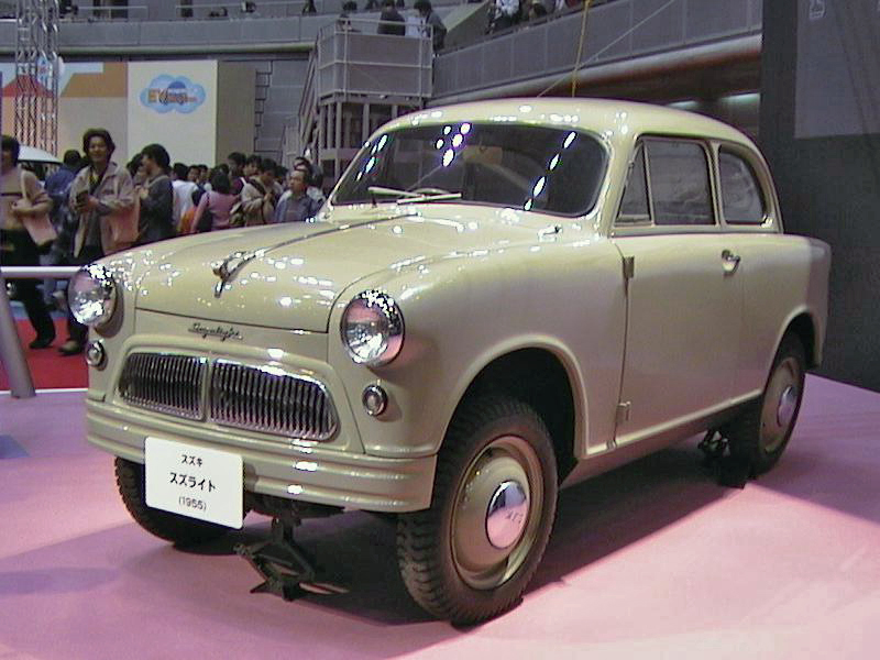 SUZULIGHT (The first vehicle made by SUZUKI CORPOARTION that was launched 1955)
